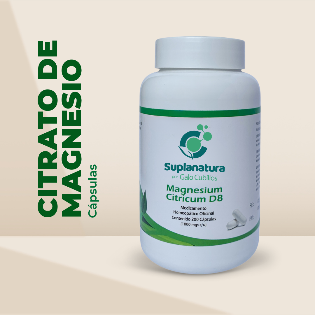 CITRATO DE MAGNESIO | CÁPSULAS