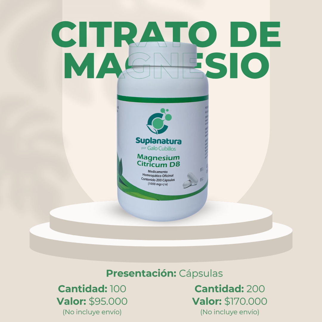 CITRATO DE MAGNESIO-CÁPSULAS