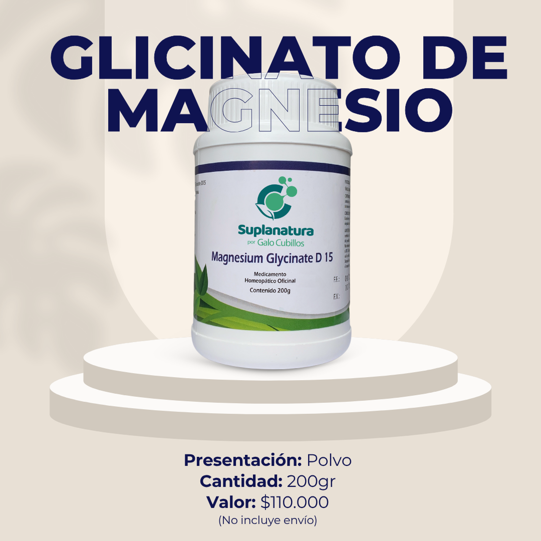GLICINATO DE MAGNESIO-POLVO