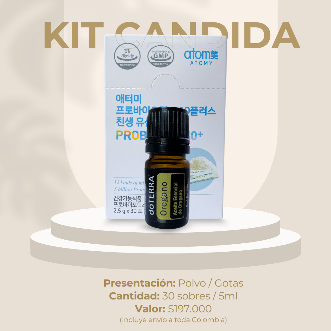 KIT LIMPIEZA HONGO CÁNDIDA