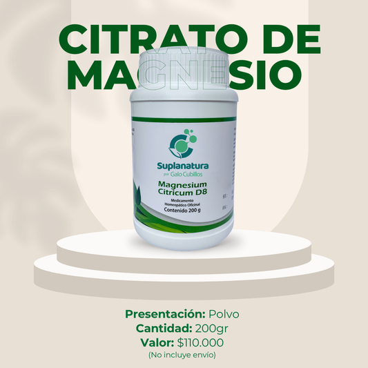 CITRATO DE MAGNESIO | POLVO