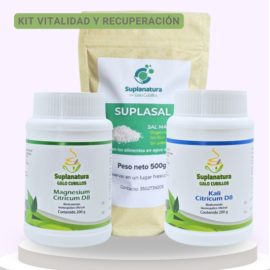 Kit Vitalidad y Recuperación.