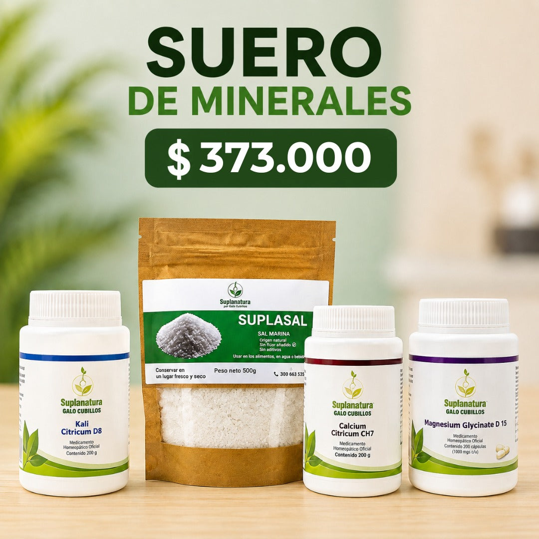 Suero de Minerales Suplanatura