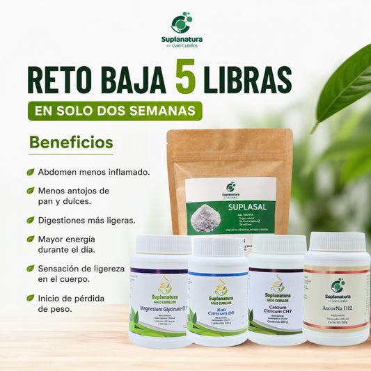 KIT Baja 5 Libras en dos Semanas