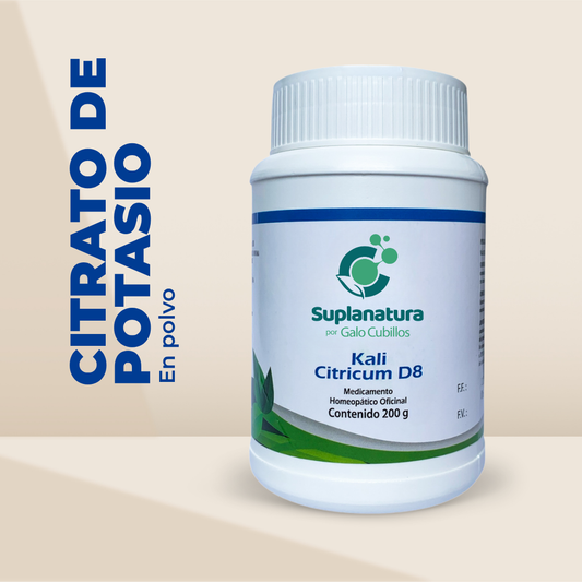 CITRATO DE POTASIO-POLVO