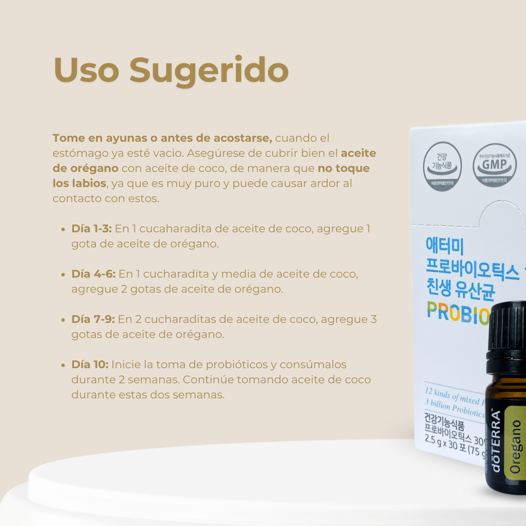 KIT LIMPIEZA HONGO CÁNDIDA