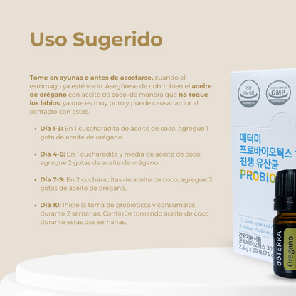 KIT LIMPIEZA HONGO CÁNDIDA