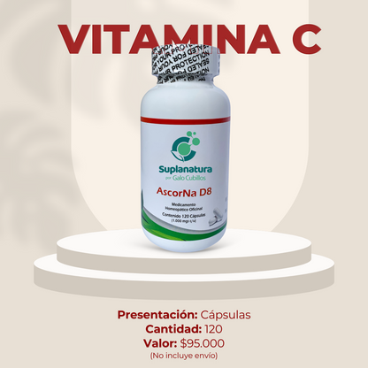 VITAMINA C con ZINC-CÁPSULAS