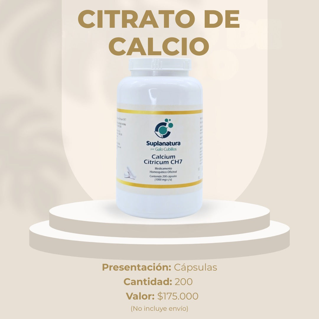 CITRATO DE CALCIO | CÁPSULAS
