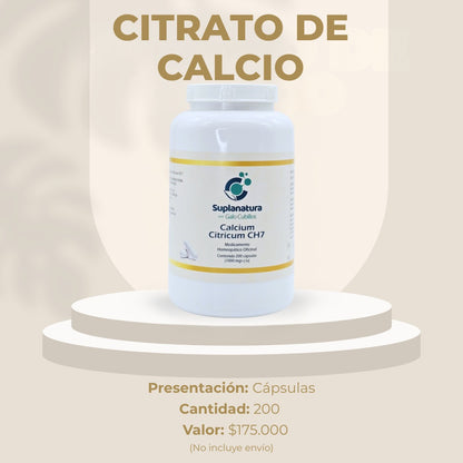 CITRATO DE CALCIO | CÁPSULAS