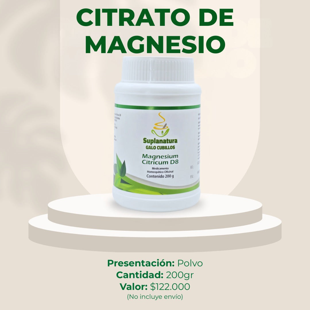 CITRATO DE MAGNESIO | POLVO