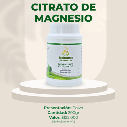 CITRATO DE MAGNESIO | POLVO