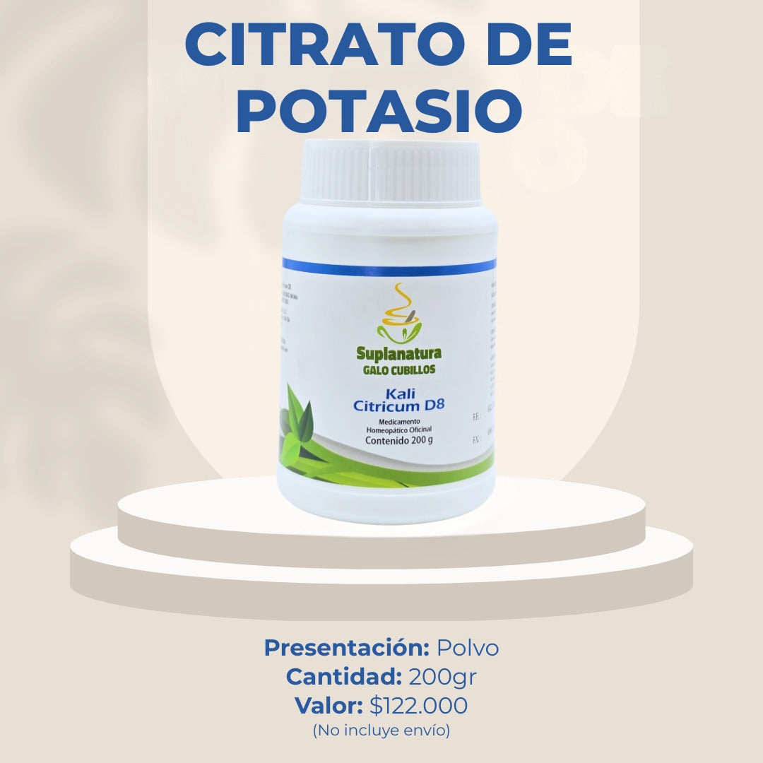 CITRATO DE POTASIO | POLVO