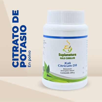 CITRATO DE POTASIO | POLVO