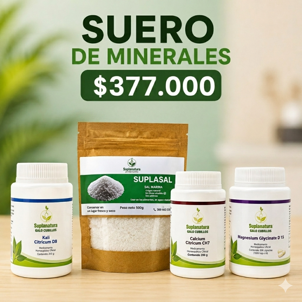 Suero de Minerales Suplanatura