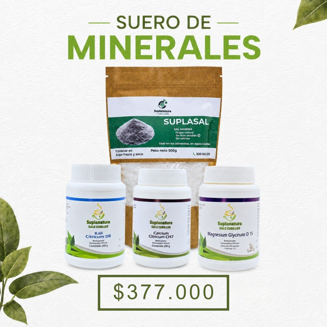Suero de Minerales Suplanatura