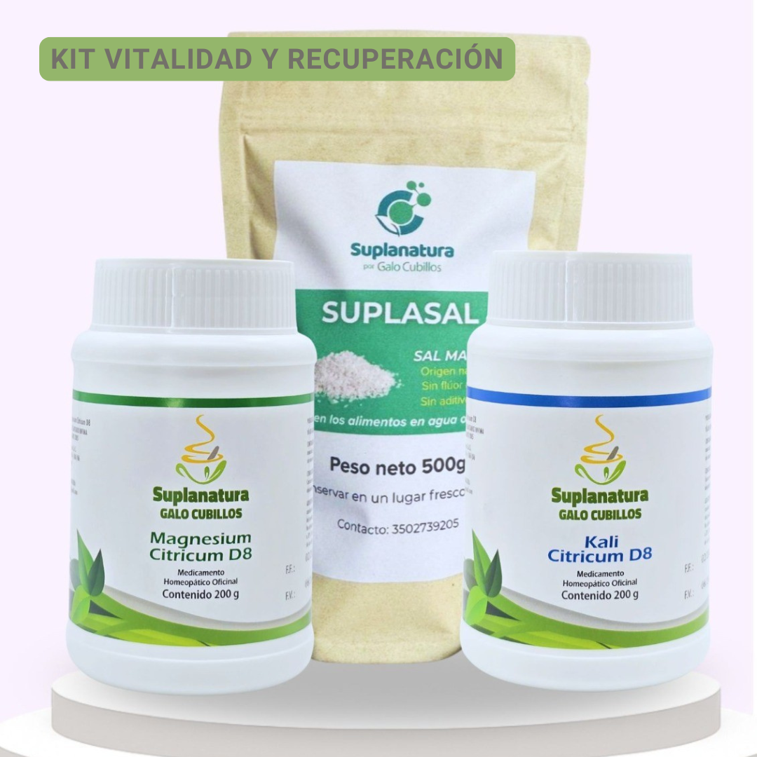 Kit Vitalidad y Recuperación.
