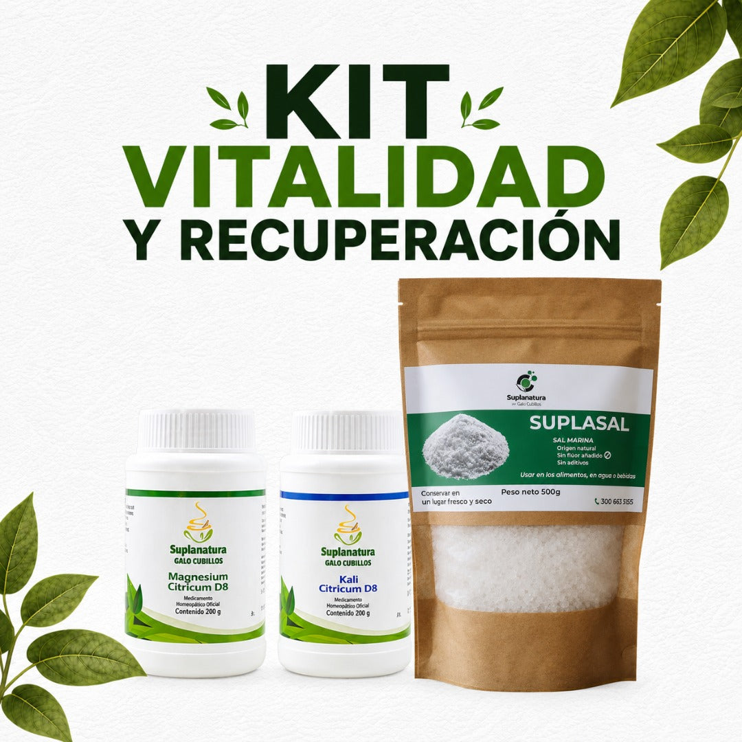 Kit Vitalidad y Recuperación.