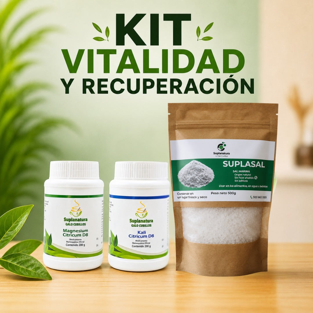 Kit Vitalidad y Recuperación.