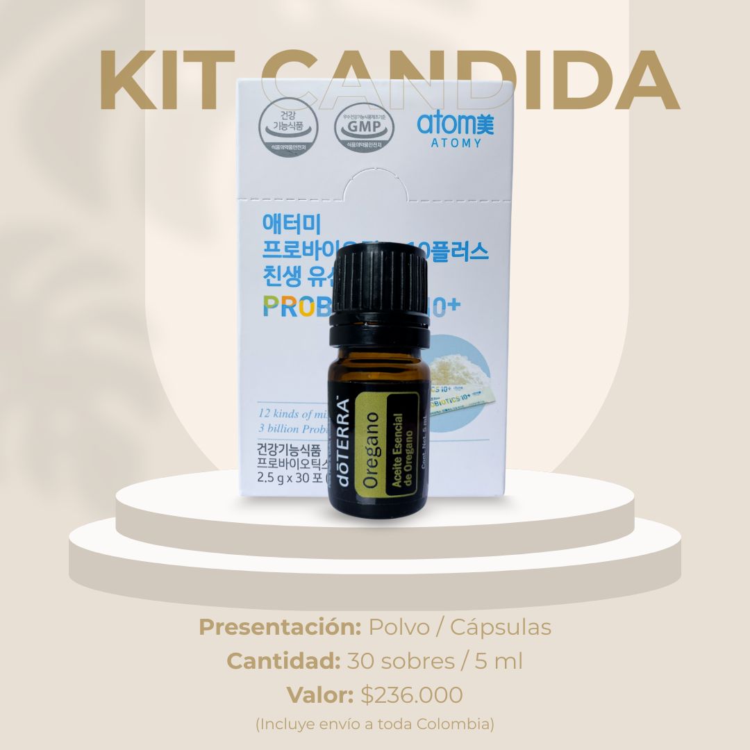 Kit Limpieza Hongo Cándida