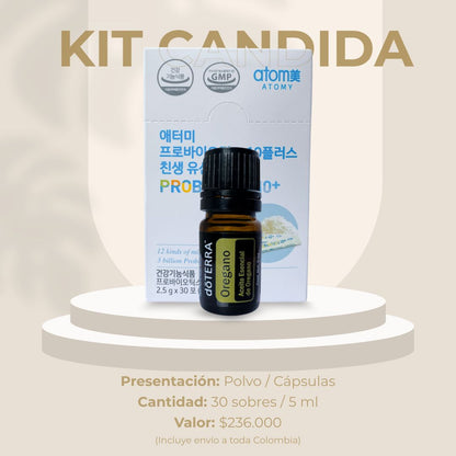 Kit Limpieza Hongo Cándida